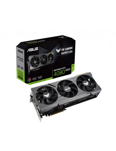 Видеокарта ASUS TUF-RTX4080S-O16GGAMING, 16GB GDDR6X 256бит