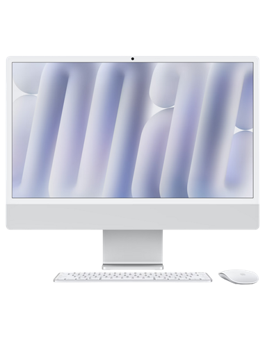 Computer All-in-One Apple iMac A3137, 24", M4 with 10-core CPU and 10-core GPU, 16GB/256GB, macOS Sequoia, Argintiu