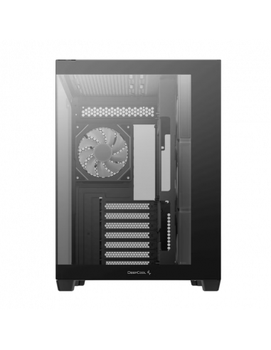 Компьютерный корпус Deepcool CG530 4F, Midi-Tower, Без блока питания, Чёрный