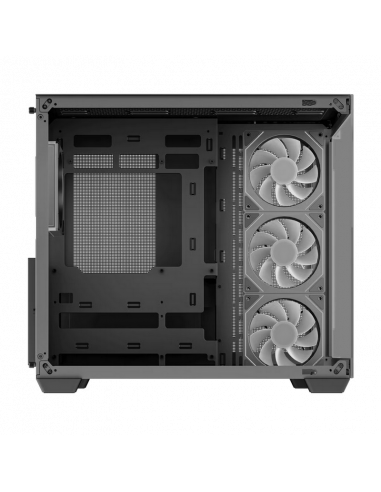 Carcasă PC Deepcool CG530 4F, Midi-Tower, Fără PSU, Negru