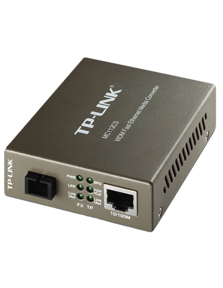 Медиаконвертер TP-LINK MC112CS, 20 км