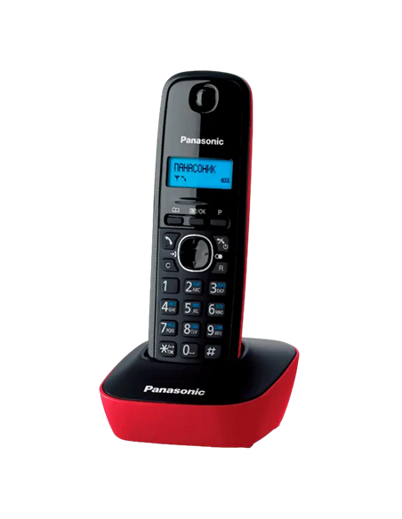 Telefon DECT Panasonic KX-TG1611, Roșu