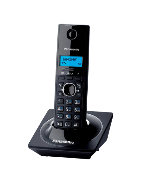 Telefon DECT Panasonic KX-TG1711, Negru