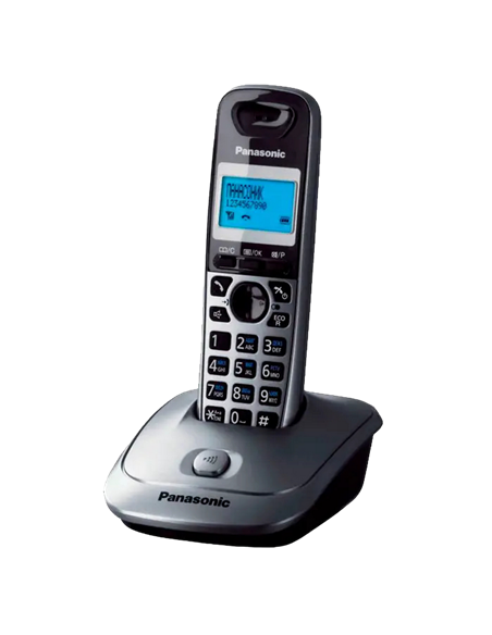 Telefon DECT Panasonic KX-TG2511, Metalic