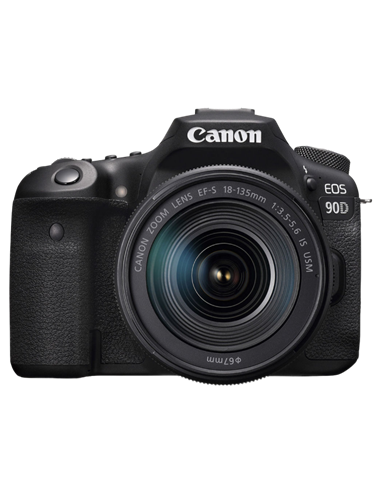 Aparat foto DSLR Canon EOS 90D & EF-S 18-135mm f/3.5-5.6 IS nano USM KIT