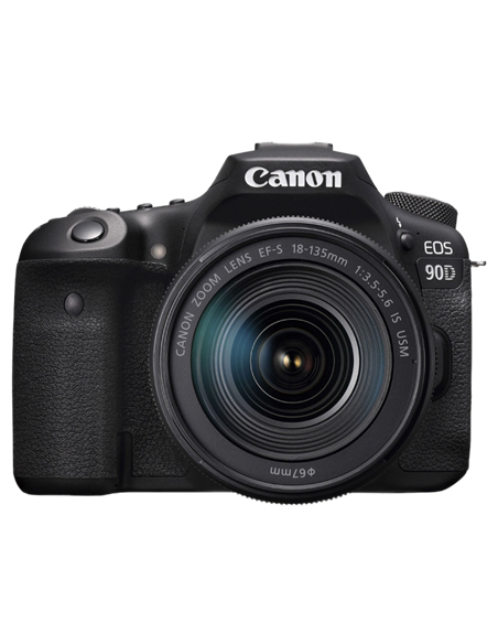 Aparat foto DSLR Canon EOS 90D & EF-S 18-135mm f/3.5-5.6 IS nano USM KIT