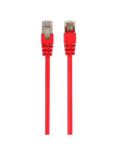 Patch cord Cablexpert PP22-2M/R, Cat5e FTP, 2m, Roșu