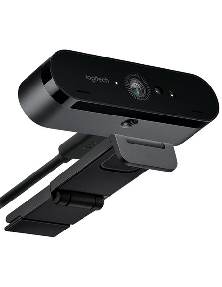 Cameră Web Logitech Brio, UHD-4K, Negru