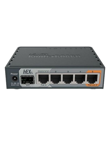 Router MikroTik hEX S, Negru