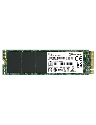 Накопитель SSD Transcend MTE110S, 2000Гб, TS2TMTE110S