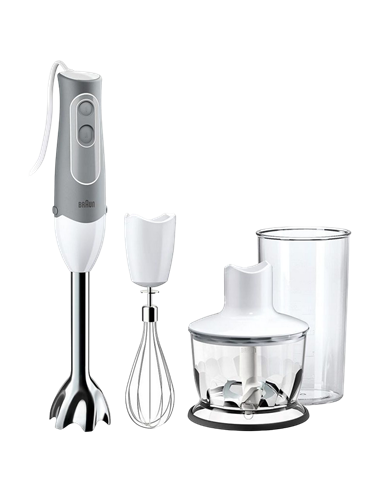 Blender de mână Braun MQ 535 Sauce, Gri | Alb