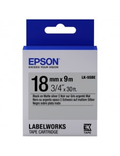 Cartuş de bandă Epson LK-5SBE, 18 mm x 9 m 2
