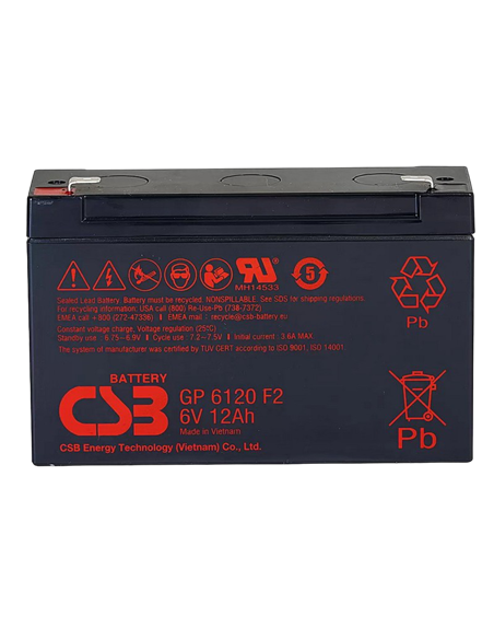 Acumulator UPS Ultra Power GP, 6V, 12Ah