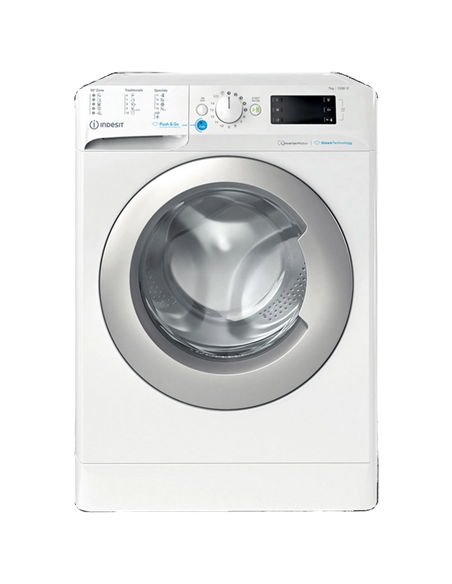 Mașină de spălat Indesit BWSE 71295X WSV, 7kg, Alb