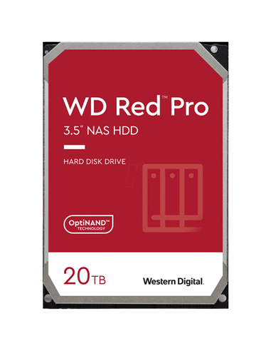 Жесткий диск Western Digital WD Red Pro, 3.5", 20 TB <WD201KFGX>