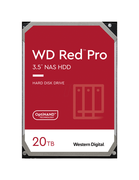 Жесткий диск Western Digital WD Red Pro, 3.5", 20 TB <WD201KFGX>