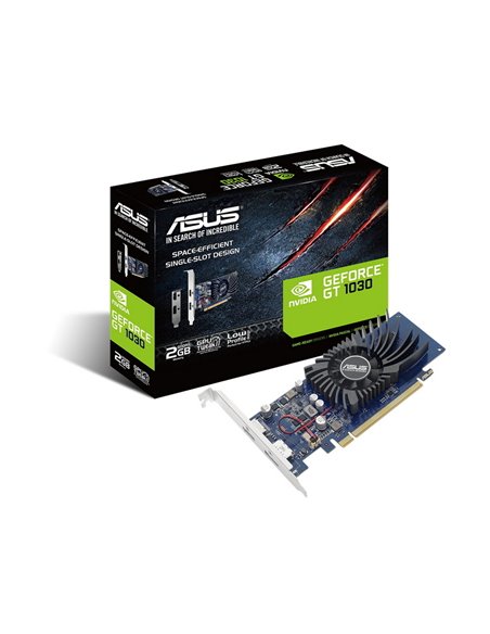 Видеокарта ASUS GT1030-2G-BRK, 2ГБ GDDR5 64бит