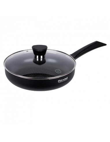 Tigaie Rondell RDA-874, 28cm, Negru
