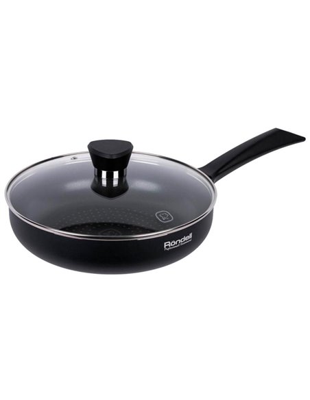 Tigaie Rondell RDA-874, 28cm, Negru