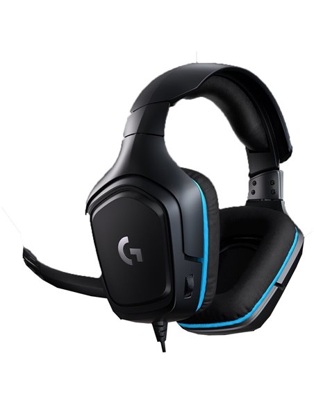 Casti Logitech Gaming G432, Black