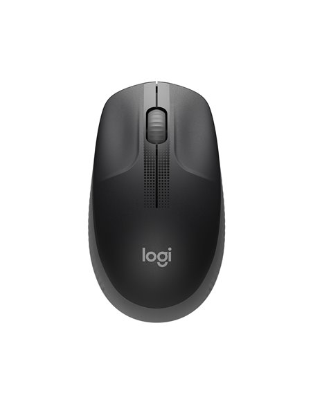 Logitech Wireless Mouse M190 Full-size - MID GREY - 2.4GHZ - EMEA - M190