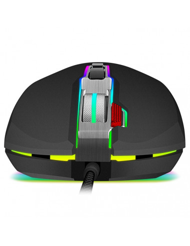 SVEN RX-G850 RGB Gaming, Optical Mouse, 500-6400 dpi, 7+1 buttons (scroll wheel), DPI switching modes, USB