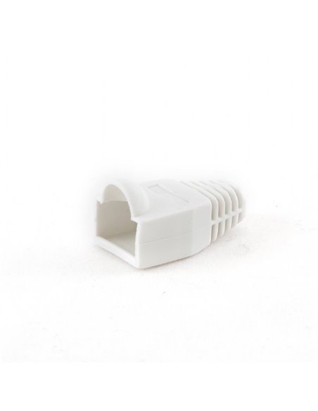 Boot cap for RJ-45 BT5WH/100, Strain relief (boot cap), white, 100 pcs per bag