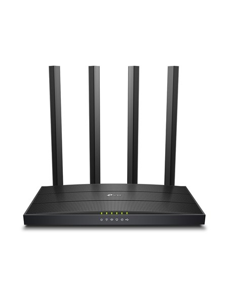 TP-LINK Archer C6U AC1200 Dual Band Wireless Gigabit Router, Atheros, 867Mbps at 5Ghz + 300Mbps at 2.4Ghz, 802.11ac/a/b/g/n...