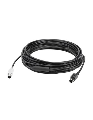 Logitech GROUP Extender Cable, Connection type Mini-DIN-6, 10m