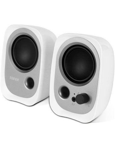 Edifier R12U White, 2x2W RMS, 3,5 AUX, USB power