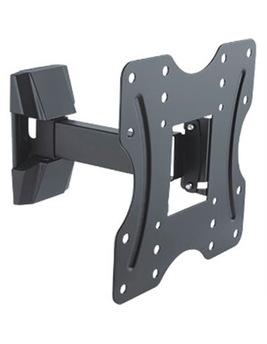 TV-Wall Mount for 23-42” - PureMounts ”PM- FM10-200”, Tilted, up to 30kg, Tilt: +3/ -14°, 56mm - 205mm wall distance, max.VES...