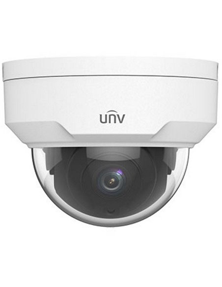 UNV IPC324LE-DSF28K, Easy DOME 4Mp, 1/3”, Fixed lens 2.8mm, Smart IR up to 30, ICR, 2688x1520:25fps, Ultra 265/H.264/MJPEG, W...