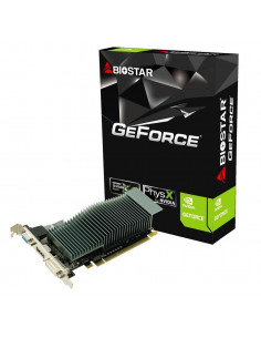 BIOSTAR GeForce G210 1GB GDDR3, 64bit, 589/1333Mhz, 1xVGA, 1xDVI, 1xHDMI, Single fan, Low profile, Retail (VN2103NHG6)