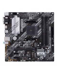 ASUS PRIME B550M-A, Socket AM4, AMD B550, Dual 4xDDR4-4600, APU AMD graphics, VGA, DVI, HDMI, 1xPCIeX16 4.0, 4xSATA3, RAID, 2...