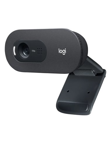 Logitech Business HD Webcam C505e, HD 720p/30fps video calls & recording, 1 omni-directional Mic, USB 2m Black