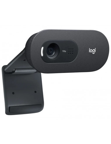 Logitech Business HD Webcam C505e, HD 720p/30fps video calls & recording, 1 omni-directional Mic, USB 2m Black