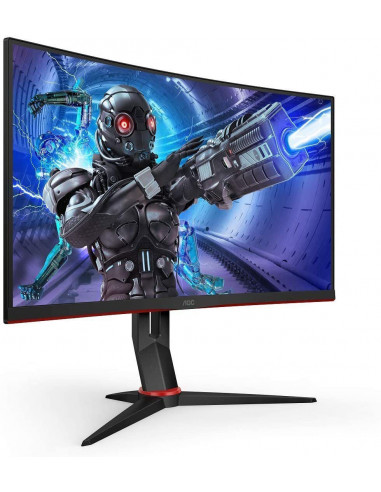 27.0” Игровой монитор AOC C27G2ZE/BK / 0.5ms / Curved / 240Hz / Black/Red