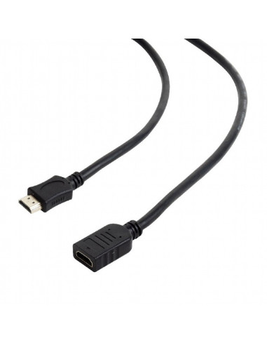Gembird CC-HDMI4X-0.5M, High speed HDMI 2.0 extension cable with Ethernet, 0.5 m