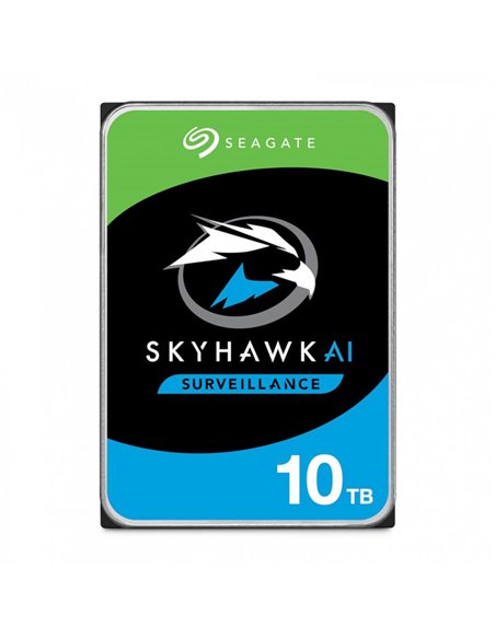 3.5” HDD 10.0TB Seagate ST10000VE001 SkyHawk AI™ Surveillance, CMR Drive, 24х7, 7200rpm, 256MB, SATAIII