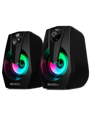 Boxe SVEN 370 / 6W / USB power / RGB / Black