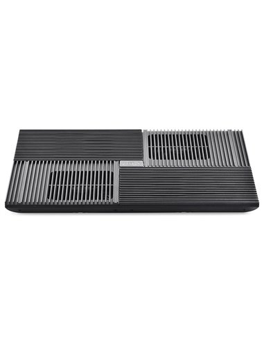 DEEPCOOL ”MULTI CORE X8”, Notebook Cooling Pad up to 17”, 4 fans 100X100X15mm, Multi-Core Control Technology, 1300±10%RPM, <...