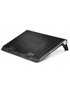 DEEPCOOL ”N180 FS”, Notebook Cooling Pad up to 17”, 1 fan - 180mm with fan speed control button, 1150±10%RPM, 16~20 dBA, 84...