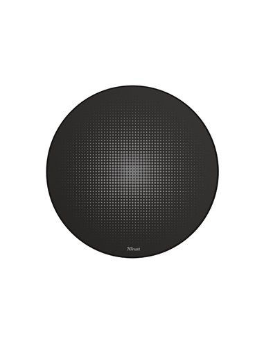 Covor rotund de podea Trust Mika Round Floor Mat / 117cm / Black