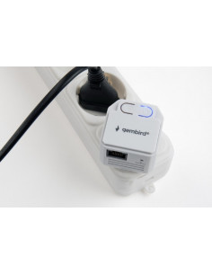 Wi-Fi репитер Gembird WNP-RP300-03 / N300 / Wi-Fi4 / 1 x 10/100M RJ45 / White 2