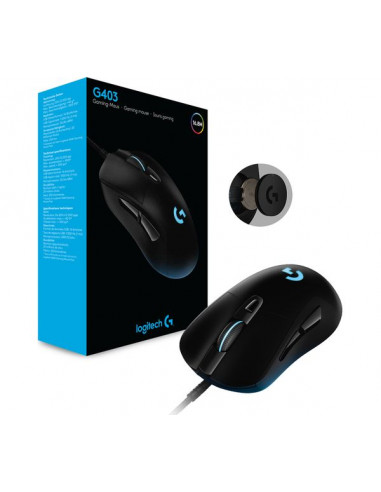 Logitech Gaming Mouse G403 HERO - USB - EER2 - #933