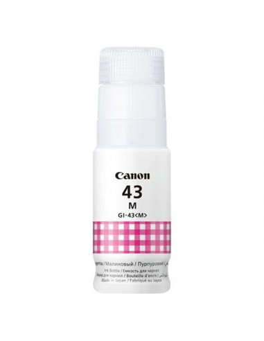 Ink Bottle Canon INK GI-43 M (4680C001), Magenta, 60ml for Canon Pixma G640/540, 8000 pages.