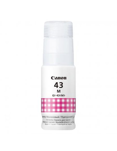 Ink Bottle Canon INK GI-43 M (4680C001), Magenta, 60ml for Canon Pixma G640/540, 8000 pages.