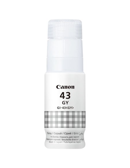 Ink Bottle Canon INK GI-43 GY (4707C001), Gray, 60ml for Canon Pixma G640/540, 8000 pages.