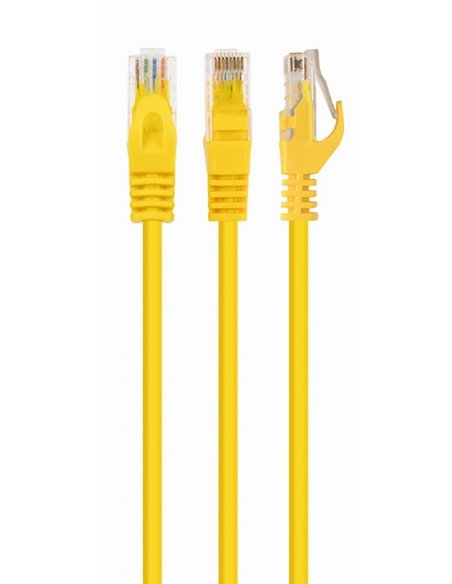 UTP Cat6 Patch cord, 0.5 m, Yellow