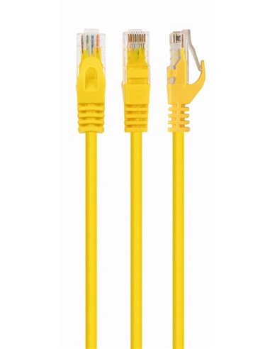 UTP Cat6 Patch cord, 1 m, Yellow